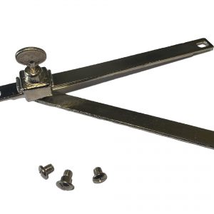 Brass Cast Chrome Plated Sliding Stay