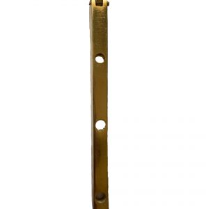 200mm Aluminium, Brass Plated Peg Stay