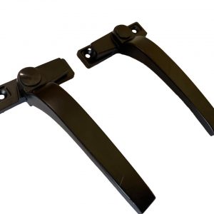 Black Powder coated, Aluminium Window Handle
